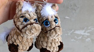 Брелок Лошадка видео мастер-класс амигуруми